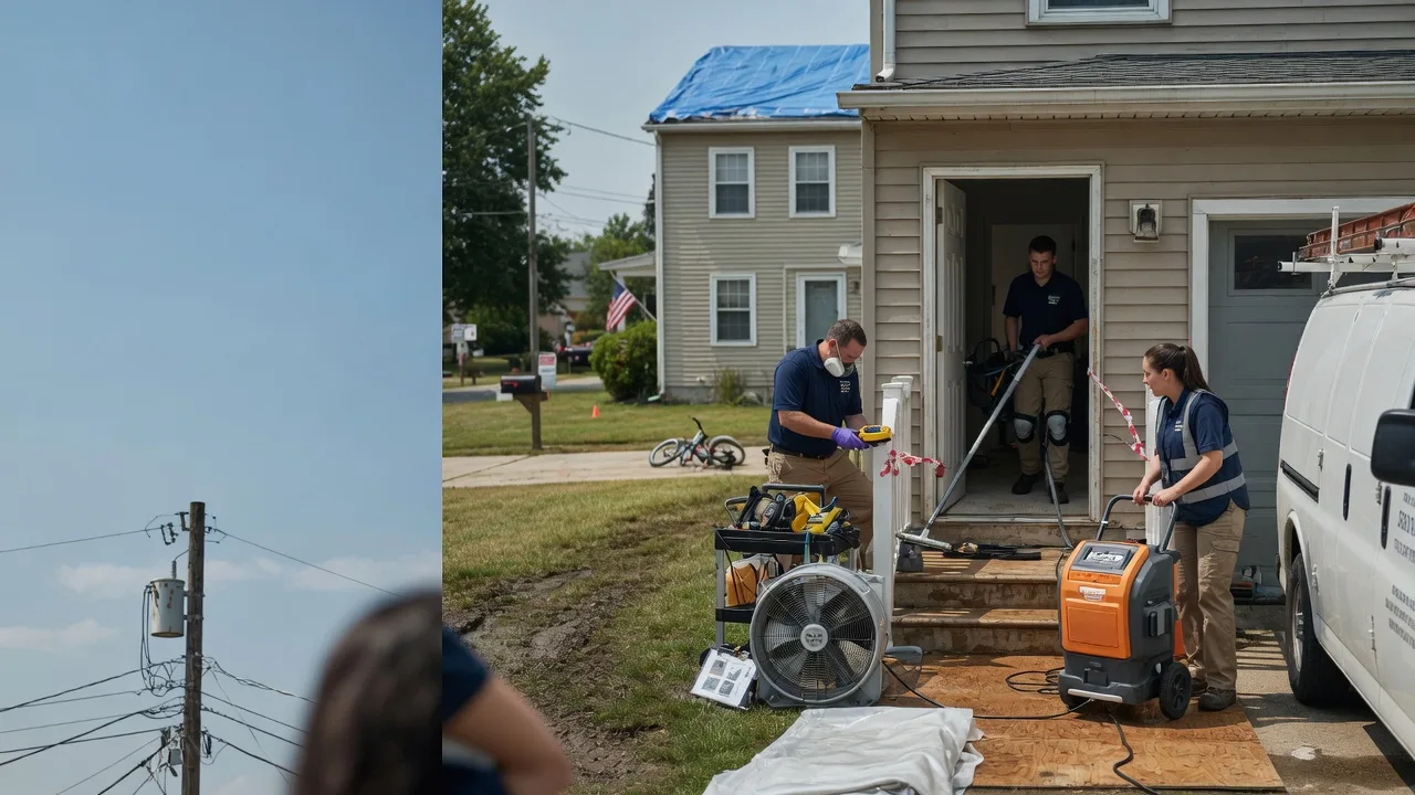Water Damage Repair in Gladstone, VA near me